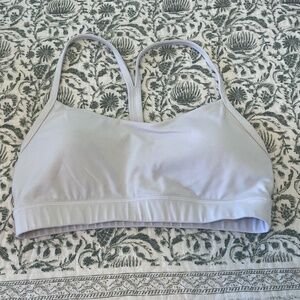 CRZ yoga sports bra white